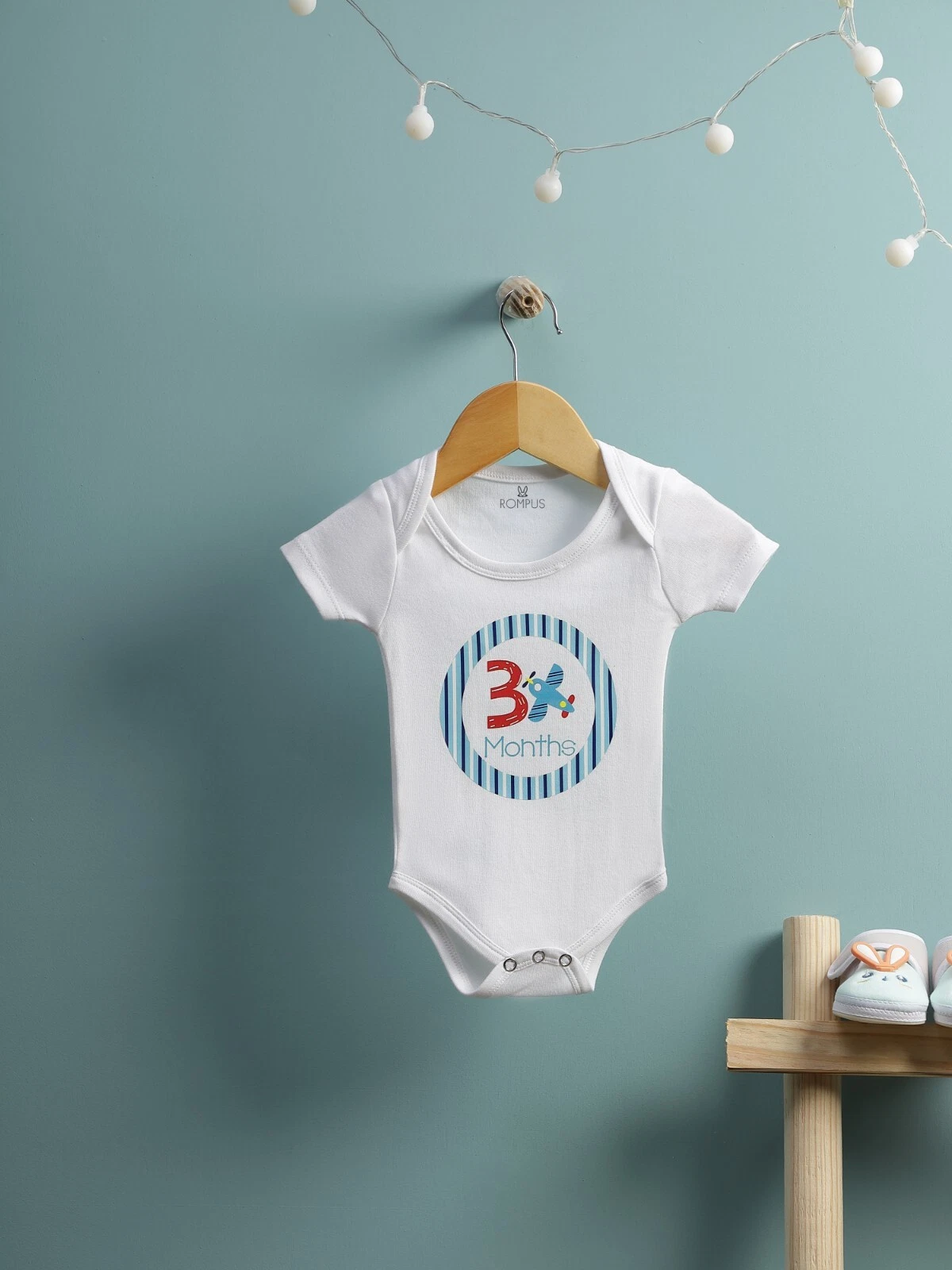 Mix Print Combo of 3 Organic Cotton Romper 1Onesie1t 1 to 3 Months baby toddler