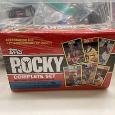 2016 Topps Rocky 40th Anniversary Complete Factory Sealed Set Online Exclusive 