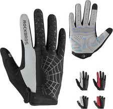ROCKBROS Bicycle Gloves for Men Woman SBR Gel Pad Anti-Slip Road Cycling Gloves