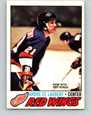 (HCW) 1977-78 O-Pee-Chee #171 Andre St. Laurent  Detroit Red Wings V14126