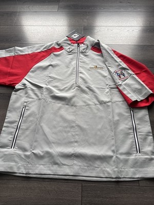 Footjoy Windy Conditions Shirt 1/4 With Logo Wind shirt ZipPockets XL