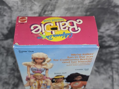 Muñeca California Dream Midge 4442 Barbie Friend cómic interior 1987 caja desgaste en caja original - Imagen 12 de 19