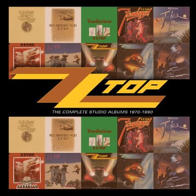ZZ Top - komplette Studioalben 1970-1990 - neue Box - F23z