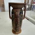Roseville Pottery - Florentine Vase w/ Handles, 6 1/2 "