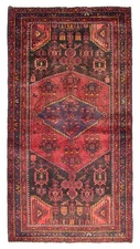 3'7" x 6'11" Vintage Hand Knotted Area Rug Traditional Oriental Wool Carpet