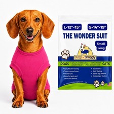 Surgi Snuggly Dog Surgery Recovery Suit, Cone Alternative, Spay/Neuter SL  D...