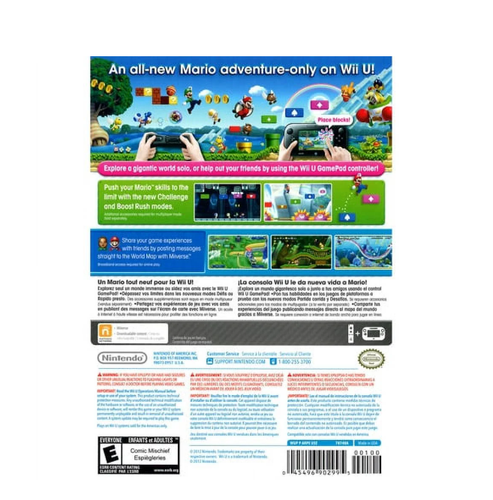 Nintendo New Super Mario Bros. U (Wii U) - Picture 2 of 4
