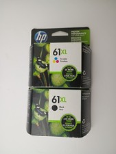 HP 61XL Black and Color Combo Ink Cartridges Set Genuine