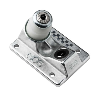 ACE AF1 Inverted Hollow Silver Skateboard Truck Baseplate - SET OF 2