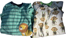 Carter's Child of Mine by 1 Pc Footed Sleeper Pajamas 2 pieces 18 Months