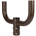 Bullhorn Light Pole Brackets Slip fit onto 2-3/8'' Tenons - RNDS