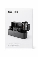 DJI Mic 2 2 TX  1 RX  Charging Case , Wireless Lavalier Microphone