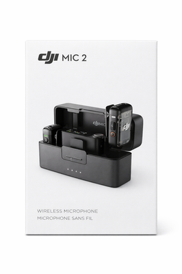 DJI Mic 2 Combo (2x Shadow Black Transmitter, 1x Receiver