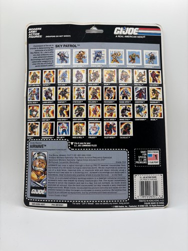 Gi Joe Uncut Full Cardbacks ARAH Hasbro 1990, 1991, 1992, 1993, 1994 You Choose - Picture 71 of 101
