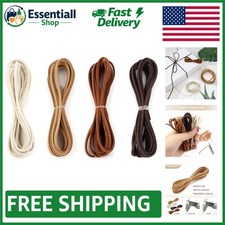 4 Colors of Durable Suede Cord - 2.2 Yards Each for Beading  Jewelry Making