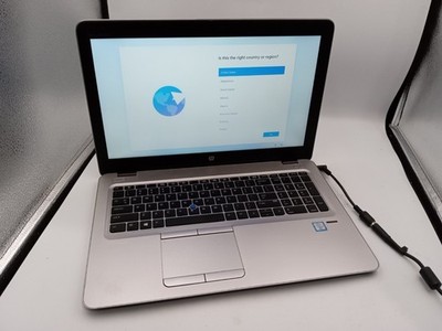 HP EliteBook 850 G3 15'' Laptop i5-6300U 4GB RAM 128GB SSD W11 - NO BATTERY -RR