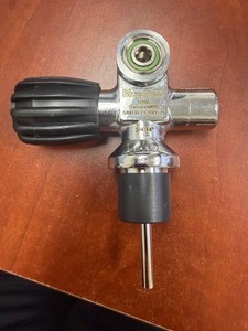 Blue Steel Modular Valve – Right Hand Side (DIN/Yoke Convertible, 200 Bar)