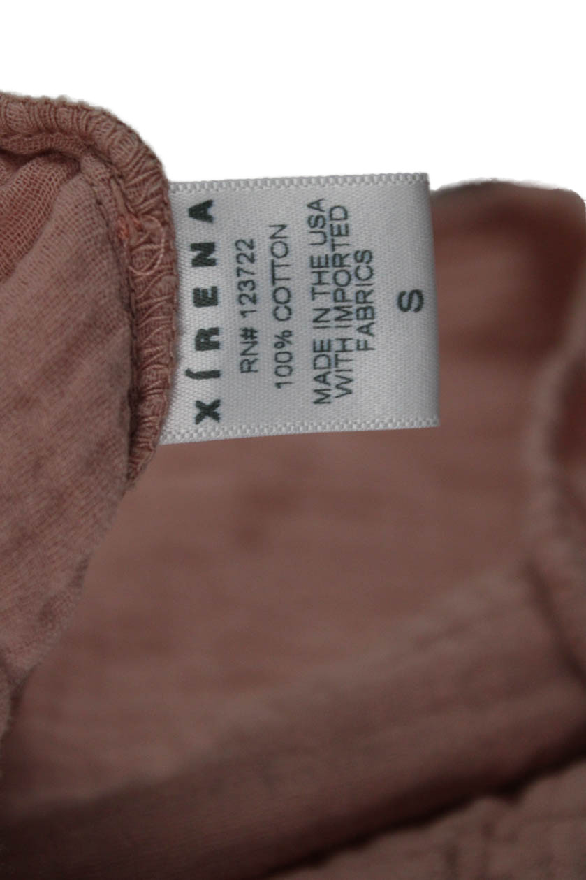 Xirena Women Basic Collared Button-Up Cotton Long… - image 5