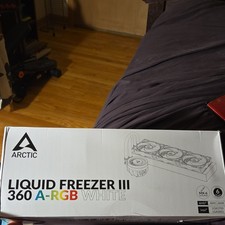 Arctic Liquid Freezer III 360 A-RGB White CPU Cooler 120mm Multicolor ARGB