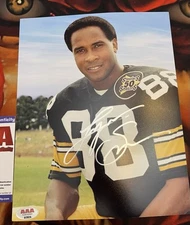 Steelers Lynn Swann Autographed Picture, AAA Certification, Hall of Fame, Legend
