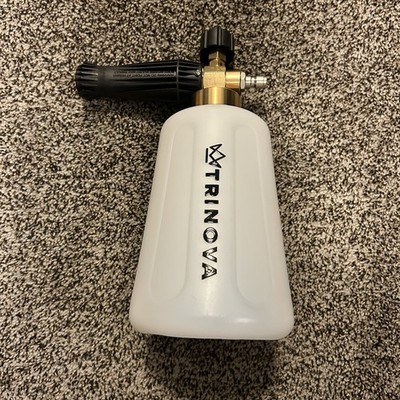 TriNova Foam Cannon for Pressure Washer Wide Base | New Open Box