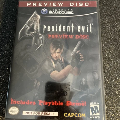 Resident Evil 4 Preview Disc (Nintendo GameCube) NEW SEALED!