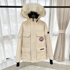 Parka uomo Canada Goose 08 Expedition beige alla moda