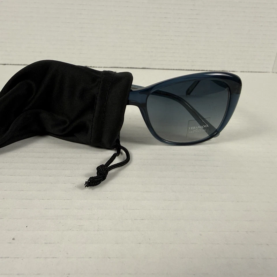 Vera Wang Tortoise Style Lenses Blue With Dust Bag V447 54-19-135 - Image 4 of 4