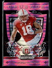 2019 Panini Prizm Draft Picks JJ Arcega-Whiteside #11 Crusade Prizms Pink Pulsar