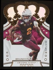 2020-21 Chronicles Draft Picks Brandon Aiyuk 27 Crown Royale Mirror Holo /149 RC
