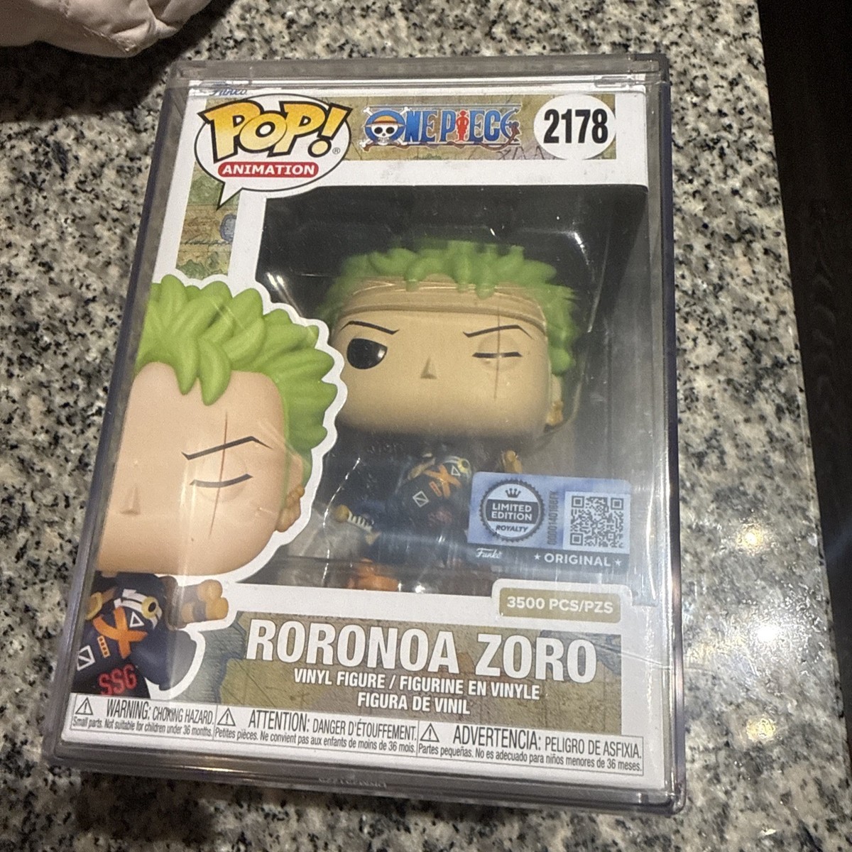 Funko Pop! One Piece - Roronoa Zoro (Egghead Arc) #2178 Hot Topic