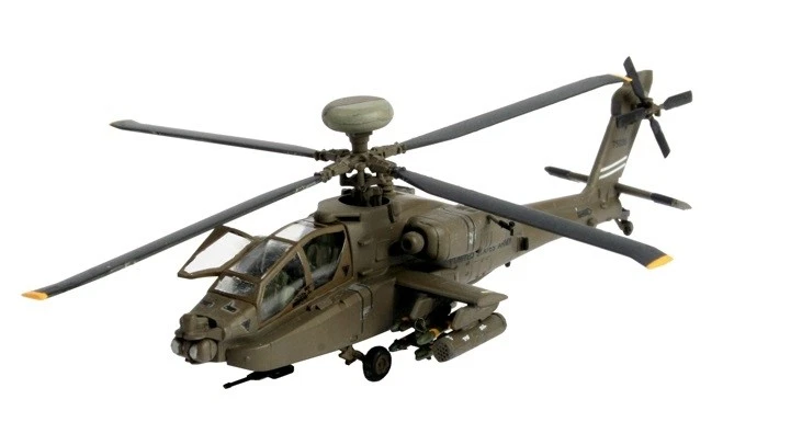 REVELL, Hélicoptère AH-64D Apache avec peinture à assembler, échelle 1/144, R... - Photo 1/1