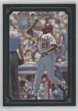 2007 UD Masterpieces Windsor Green Frame Vladimir Guerrero #32 HOF 12i0