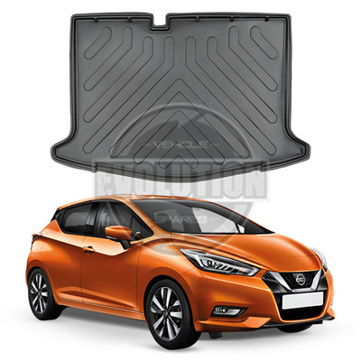 Rubber Boot Mat Tray Liner for Nissan Micra k14 2017-2024
