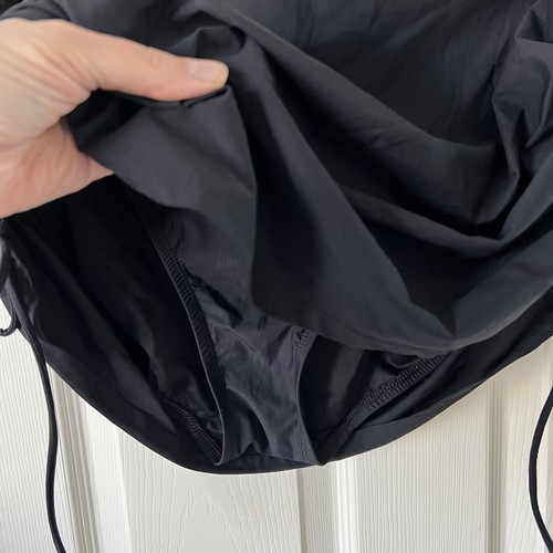 Nuevo SPANX Talla 18 Negro Acanalado Falda de Natación Mujer 1357 Cobertura Completa - Imagen 10 de 12