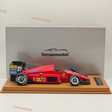 1/18 F1 86 #27 2° GP D'AUSTRIA 1986 MICHELE ALBORETO Rosso