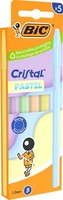 Bic Kugelschreiber Cristal Pastel Sortiert 5Er Blister