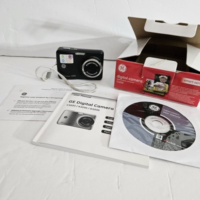GE C1033 10.1MP Digital Camera - Black for sale online | eBay
