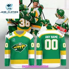 Personalized Minnesota Wild Uniform 2024-25 Special Hockey Shirt Classic Style