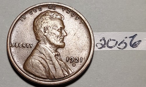1921-S Lincoln Wheat Cent   #2056 - Picture 4 of 4