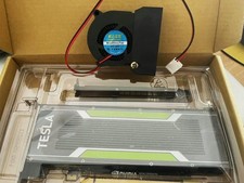 Brand New In Box Nvidia Tesla P4 8GB GPU Graphics Card and Turbo Cooling Fan