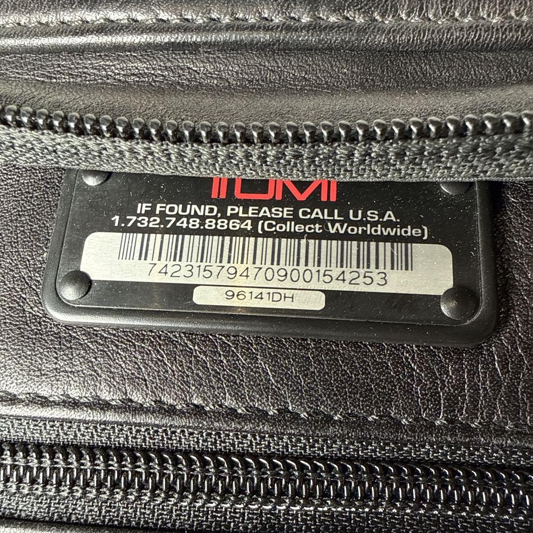 TUMI Alpha Expandable Organizer Computer Brief 2w… - image 10