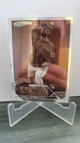 2023 Topps Chrome Kodai Senga Sepia Refractor (RC) #217 New York Mets