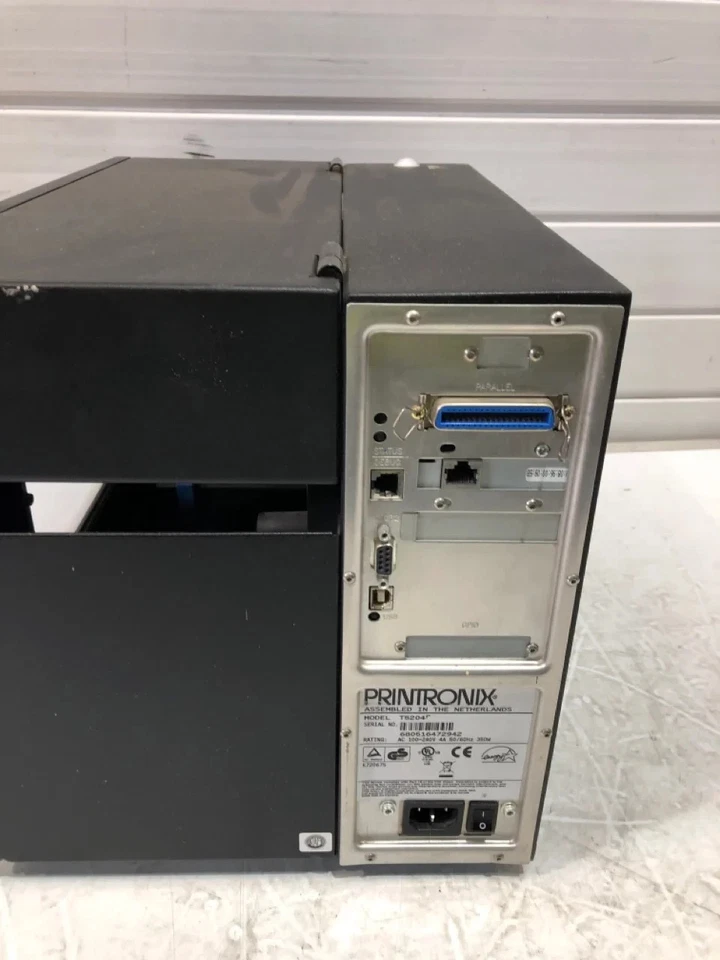PRINTRONIX T5000 T5204r THERMAL BARCODE LABEL PRINTER & DATA VALIDATOR PV100 - Image 4 of 4