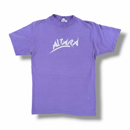 Vintage 80s Altara Hanes Fifty Fifty T-Shirt Purple Size Medium USA