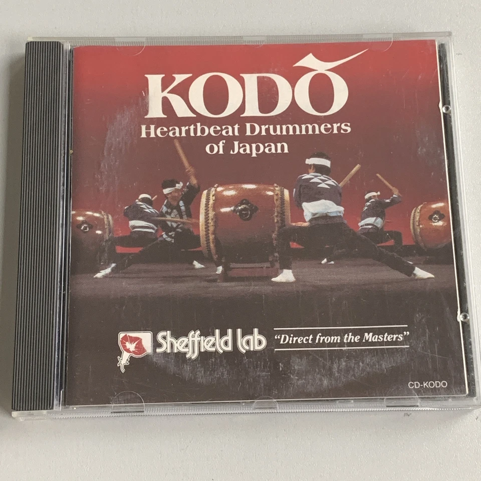 CD Kodo - Heartbeat Drummers of Japan - Sheffield Lab audiophil Yamato US press - Bild 3 von 4