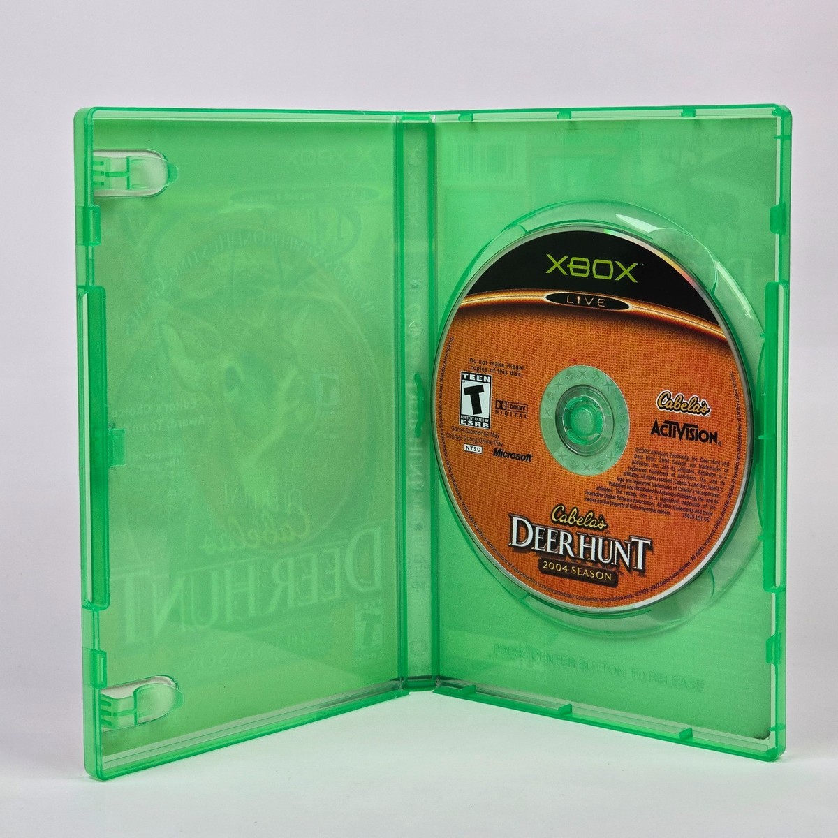 Cabela's Deer Hunt: 2004 Season (Original Xbox) Case & Disc