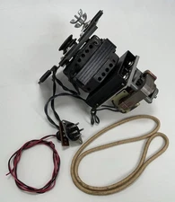 Vintage Hammond Organ/Leslie 2 Speed Tremolo Motor W/ Harness Plug Belt Wing Nut