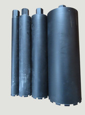 Set Of 4 Wet Cut Diamond Core Drill Bits
