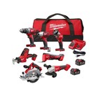 Milwaukee 2695-27SH M18 18-Volt Lithium-Ion Cordless Combo Kit 7-Tool with